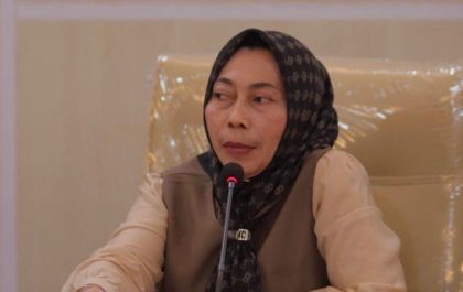 Foto : Sartini Hanafi Anggota Fraksi PDI-Perjuangan Tim Pansus revisi RTRW DPRD Kota Ternate