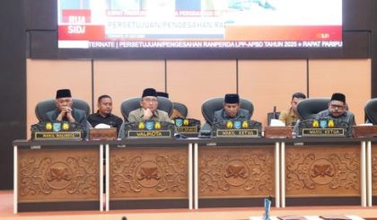 Paripurna DPRD Kota Ternate